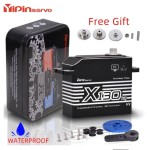 Yipinservo 8.4V 130kg.cm Brushless Motor Large Torque Servos High Speed Motor for 1/5 RC Scale Crawler Car Boat UAV Accessories